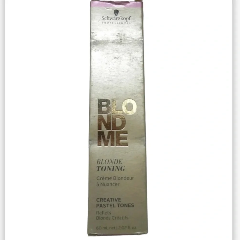 Schwarzkopf BlondMe Blonde Toning Pastel Tone Lilac 2.02 Ounces